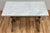 Antique French Marble Top Cast Iron Bistro or Pastry Table For Sale - Image 4 of 15