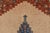 Gabbeh Rug 4’1” X 6’6” Beige Wool Vintage Tribal Hand-Knotted Oriental Carpet For Sale - Image 9 of 13