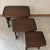 Nesting Tables in Elm from Ercol, Set of 3, in Very Good conditions. Designed 1980 to 1989 This piece is designed in the...