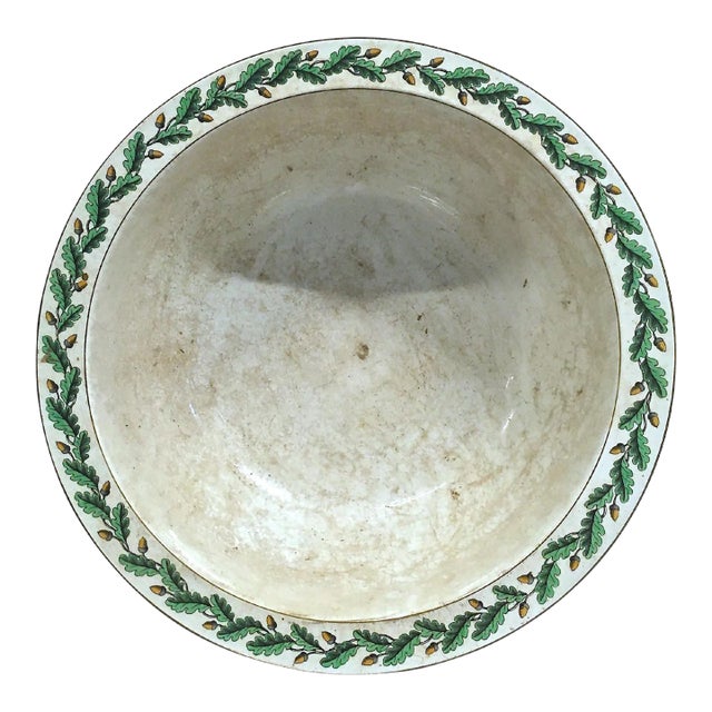 Antique Wedgwood Oak Leaf & Acorn Fruit Bowl For Sale