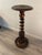 Victorian Early 1900s Hand Carved 35" Open Barley Twist Pedestal Display or Plant Stand For Sale - Image 3 of 12