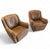 Leather Lounge Chairs from Natuzzi, 1980s, Set of 2 For Sale - Image 9 of 10