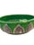 Aldo Londi Aldo Londi for Bitossi Large Green Ashtray With Silver Moorish Arches For Sale - Image 4 of 7