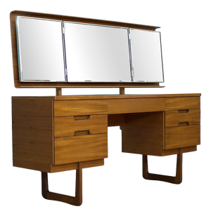 Vintage Teak Dressing Table from Uniflex, 1960s