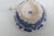 Early 20th Century Allertons England Tea Coffee Cup and Saucer 2pc Set White and Blue Ceramic For Sale - Image 9 of 13