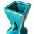Vintage Japanese Kyo Ware Crackle Glaze (Kannyu) Celadon Flower Vase by Rakuzan For Sale - Image 4 of 7