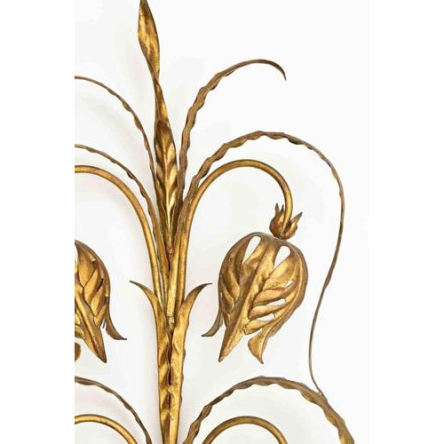 Hollywood Regency Vintage Hollywood Regency Wall Sconce, Mid-20th Century For Sale - Image 3 of 5