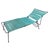 Mid-Century Modern Mid-Century Iron Outdoor/Patio Chaise Lounge W/ Teal Cord, 6 Available For Sale - Image 3 of 9
