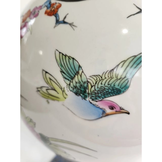 Large Mid 20th Century 'Famille-Rose' Vase For Sale - Image 12 of 13