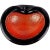 Vintage Murano Barbini Black Orange Gold Flecks Italian Art Glass Mid Century Decorative Bowl For Sale In Orlando - Image 6 of 6