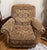 Super comfortable tapestry recliner. In great condition for a previously owned chair. Accented with light colored wood and...