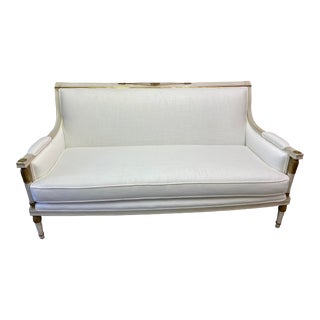 Vintage French Empire Sofa For Sale
