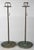18th Century Japanese Bronze Metal Tall Candlesticks 19th Century Antique Vintage Tall For Sale - Image 5 of 9