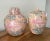 1980s Palm Beach Peach Pair of Floral Ginger Jars For Sale - Image 11 of 11