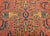 Antique Persian Lilian Accent Rug, Hand-Knotted Wool, Allover Floral Pattern, Red & Navy, 2x4 For Sale - Image 11 of 13