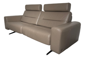 Stella Sofa in Taupe Leather from Stressless