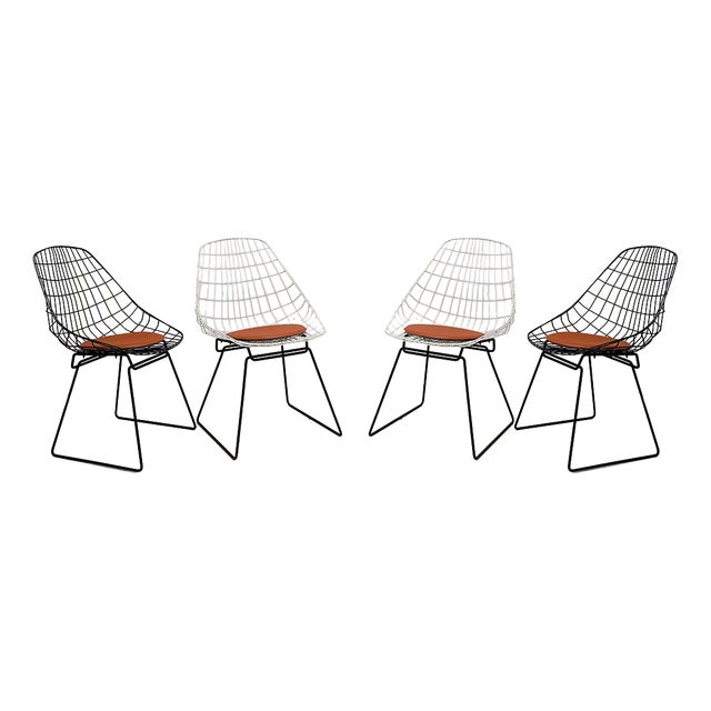 SM05 Dining Chairs by Cees Braakman & A. Dekker for Pastoe, 1950s, Set of 4 For Sale