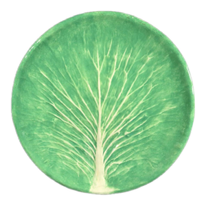 Late 20th Century Dodie Thayer Trompe l'Oeil Lettuce-Ware Dish