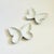 White Ceramic Butterfly Tray For Sale - Image 11 of 12