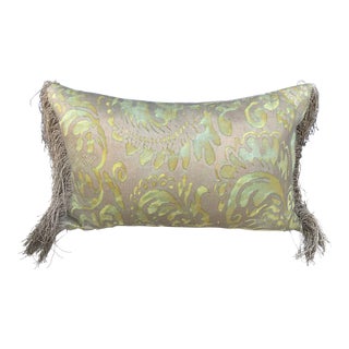 Fortuny Pillow/Antique Trim For Sale
