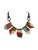 This statement necklace by designer Lela Rose is made up of geometric wood and resin elements. Known for her bold,...