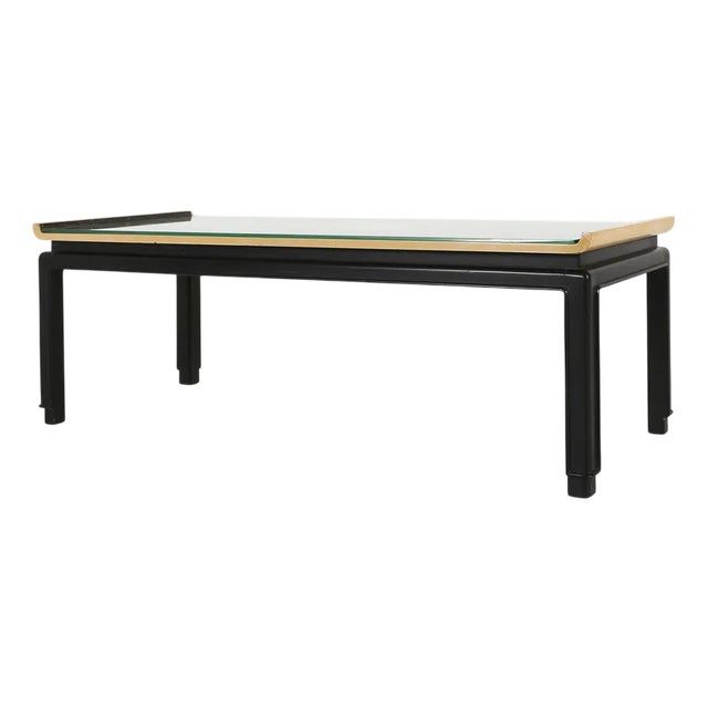 Vintage Belgian Painted Coffee Table by De Coene Frères, 1950s For Sale