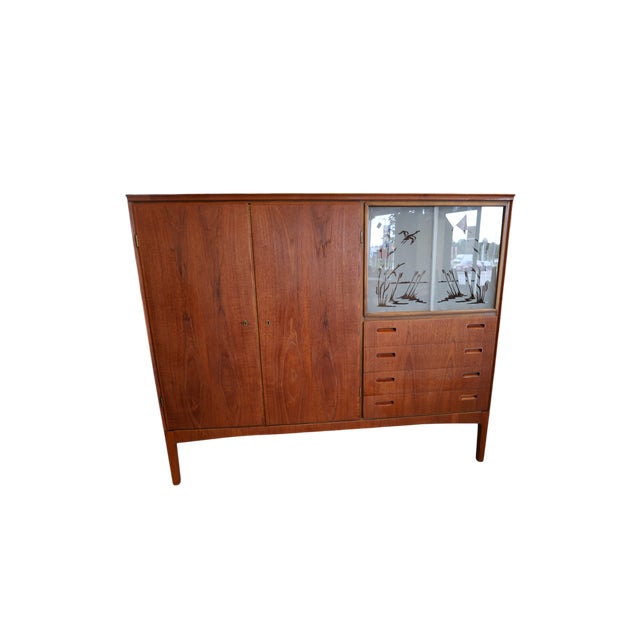 Danish Teak Bar Cabinet, 1960s For Sale - Image 17 of 18