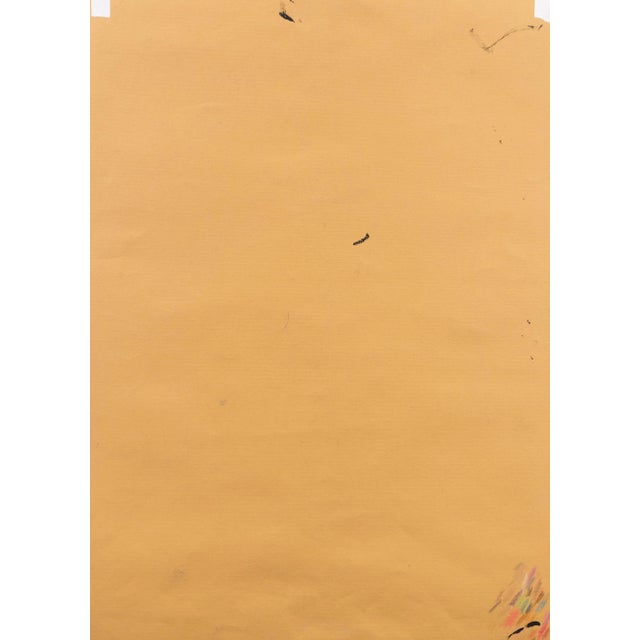 Yellow 'Scarecrow With Nesting Birds' Unknown; 1996 For Sale - Image 8 of 9