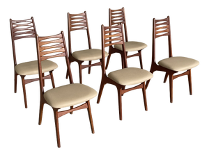 Vintage Danish Teak Dining Chairs from Boltinge Stolefabrik, 1960s, Set of 6