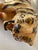 Brown 1960s Safari Papier Mache Tiger Sculpture Handmade For Sale - Image 8 of 9