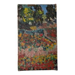 Field of Flowers | Acrylic on Canvas | Post-Impressionist | Edward A. Davidson | 1977 For Sale