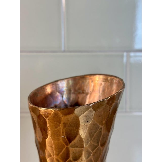Mid-Century Modern Brutalist Copper Carafe, 1950s For Sale - Image 9 of 13