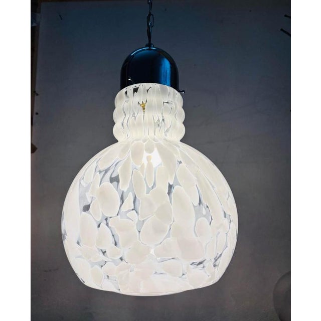 Vintage Murano Glass Pendant Light, 1970s For Sale - Image 6 of 6