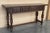 Spanish Catalan Carved Walnut Console Table with Drawers, 1920s For Sale - Image 9 of 11