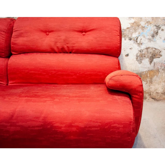 Vintage Italian Modular Sofa from Barovero, 1960s, Set of 4 For Sale - Image 4 of 9