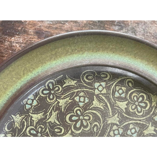 Vintage Franciscan Madeira 10.5” Plates - Set of Four (4) For Sale In Chicago - Image 6 of 10