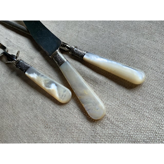 Antique Sterling Silver Carving Set, Circa 1905 Set of 3 Chairish