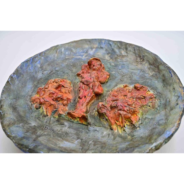 Painted terracotta sculture realized by sirio pellegrini in 1960s. Good condition. Sirio pellegrini, born in rome on march...