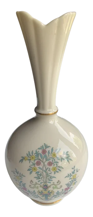 Vintage 1960s Lenox Floral Bud Vase