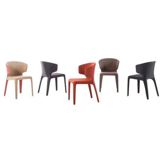 Hola 369 Chairs by Hannes Wettstein for Cassina, Set of 5 For Sale - Image 9 of 9