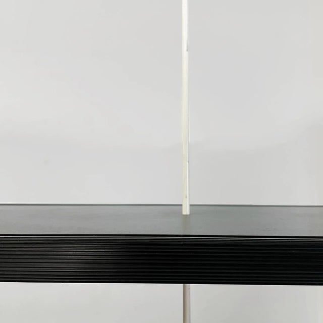 Mid-Century Modern Italian Black Bookcase by Stoppino and Acerbis, 1980s For Sale - Image 6 of 18