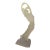 Tall Frosted Lucite Figurine Dancing For Sale
