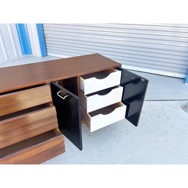 1960s Mid Century Walnut Dresser by Merton L. Gershun For Sale - Image 12 of 14