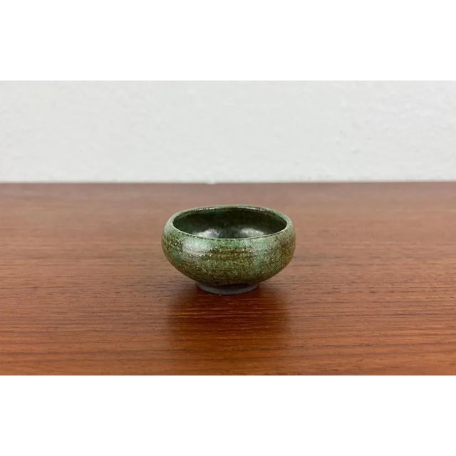 Mid-Century Modern Mid-Century Small German Studio Pottery Bowl by Janne Reckert-Cordua, 1960s For Sale - Image 3 of 12