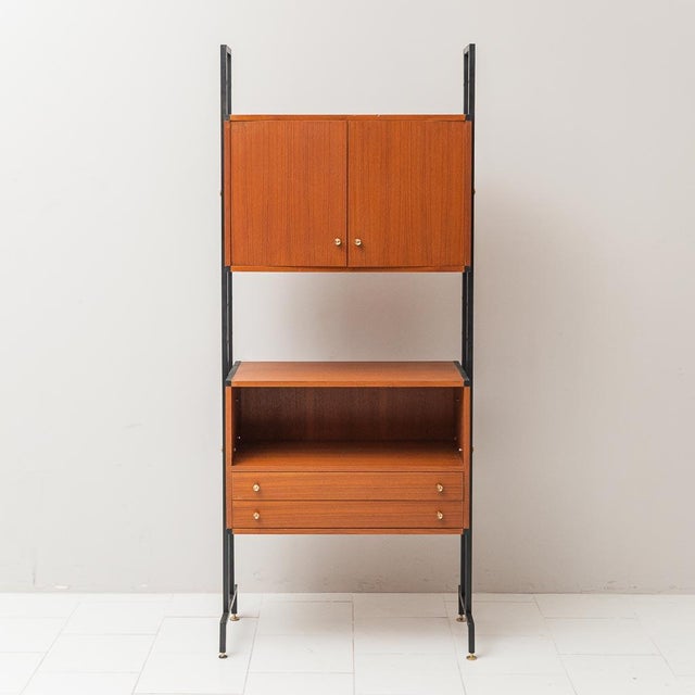 Teak Bookcase from AV Arredamenti, 1960s For Sale - Image 10 of 10