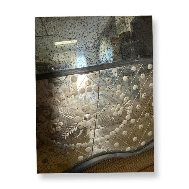 Antique Italian Venetian Mirror From the 18th Century. For Sale In West Palm - Image 6 of 6