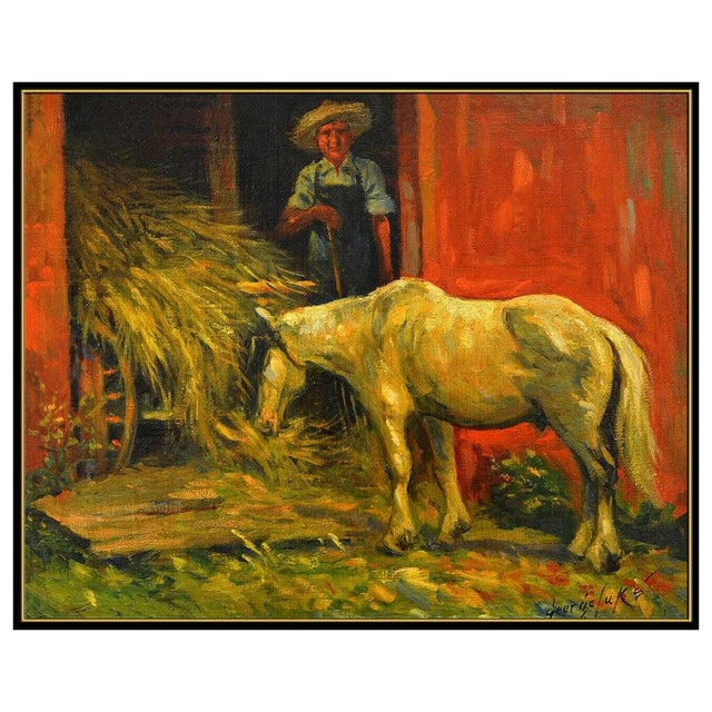 Message us to inquire about custom framing options! (Included for free with every purchase) The artwork here, "Feeding...