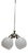 Art Deco Glass Chandelier, Poland, 1970s For Sale