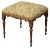 Victorian Walnut Stool For Sale