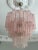 Large Pink Murano Chandeliers, Set of 3 For Sale - Image 5 of 7